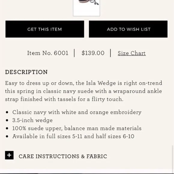 Cabi Isla wedge Sandal size 8