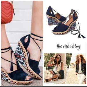 Cabi Isla wedge Sandal size 8