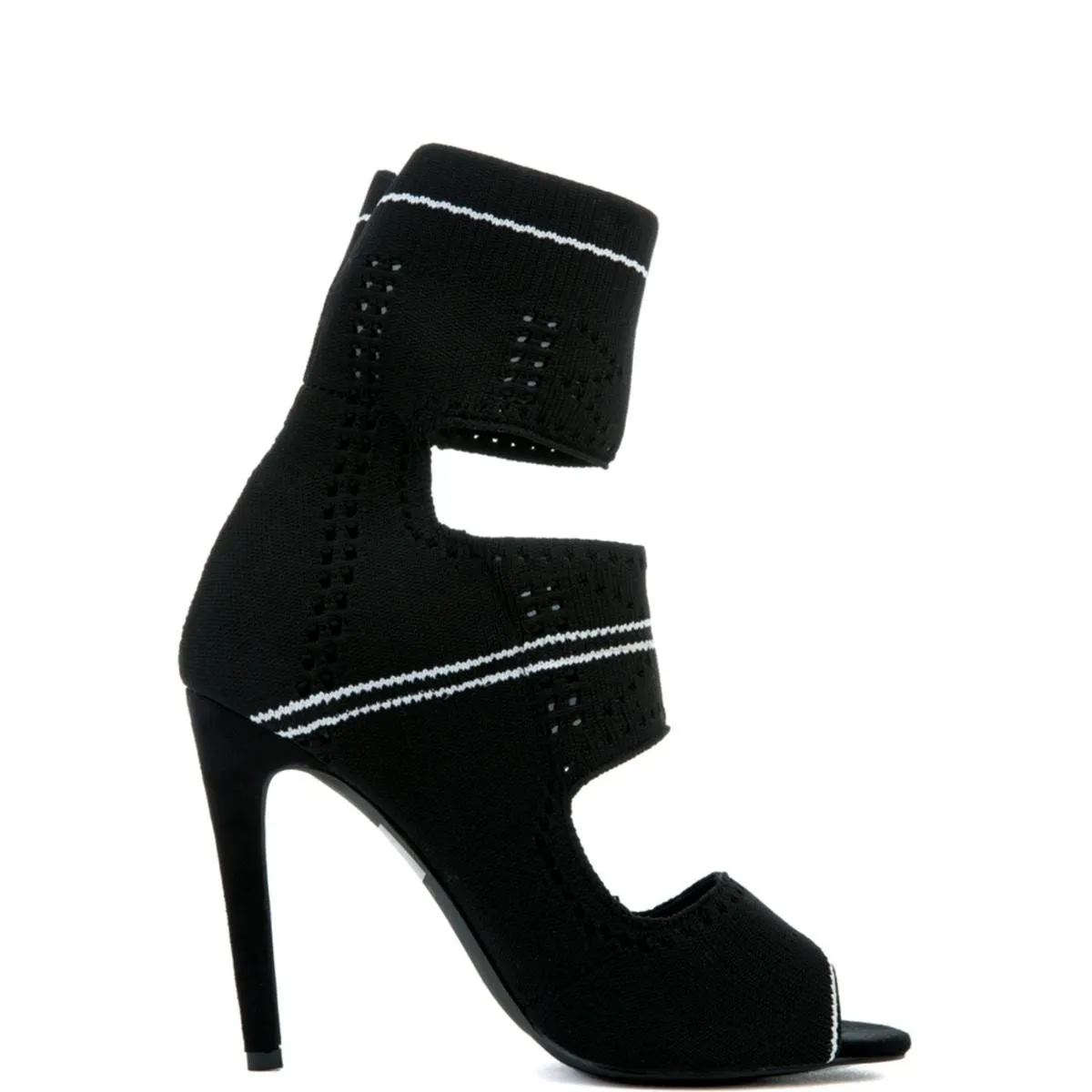 Cape Robbin Lola-14 High Heel Black