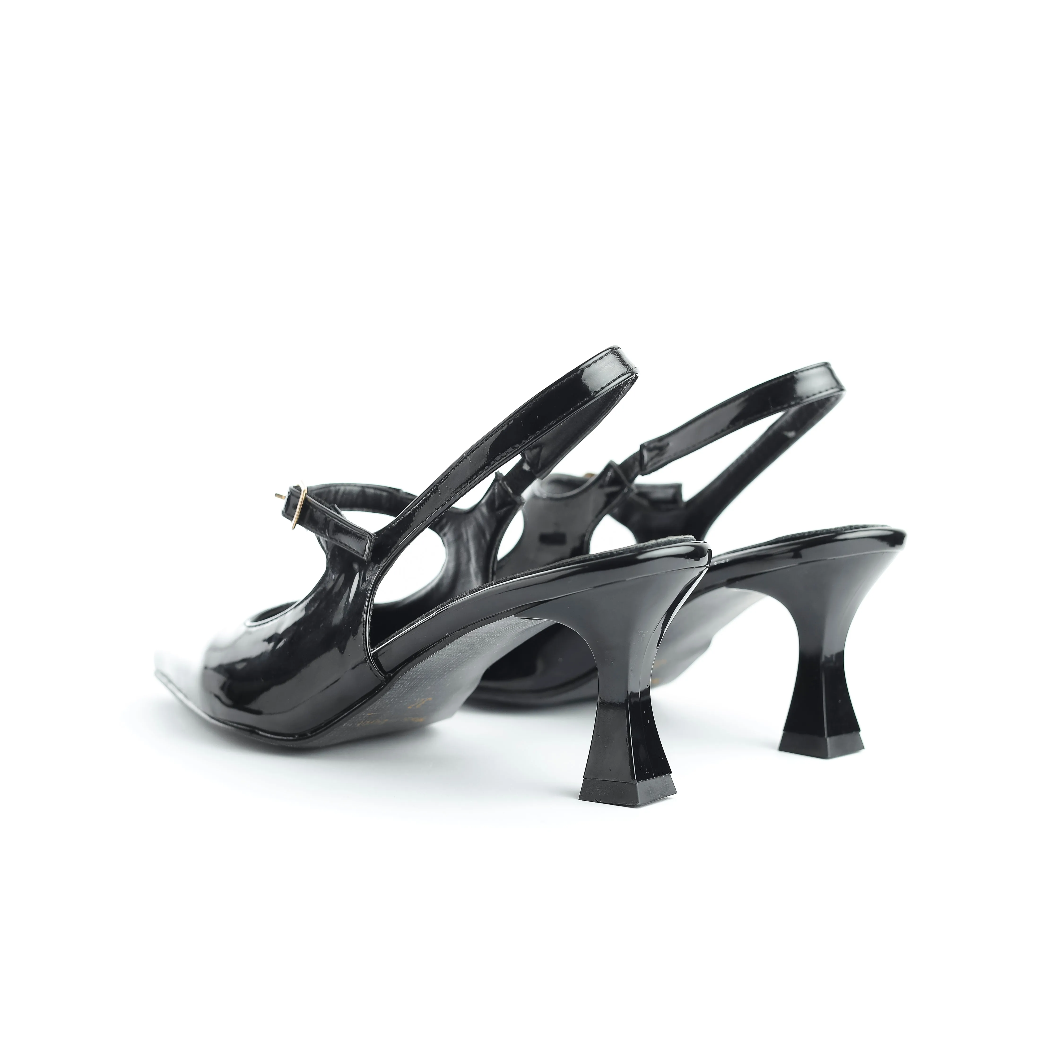 Clara Luxe Patent Slingback