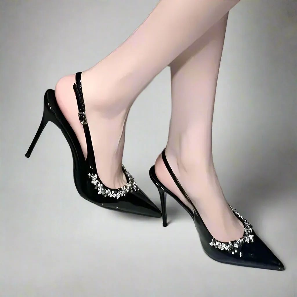 Claudette Slingback 9cm Stiletto
