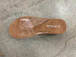 Clear Strap Sandal