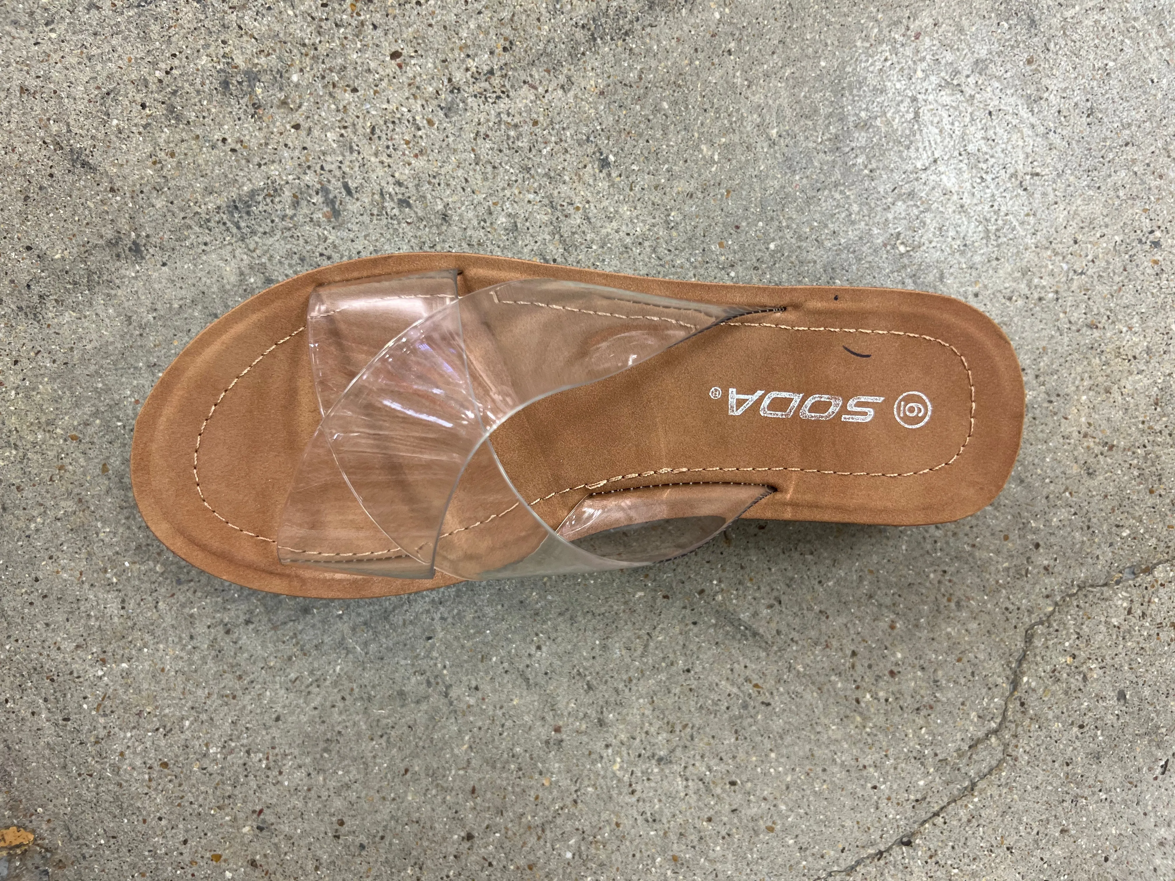 Clear Strap Sandal