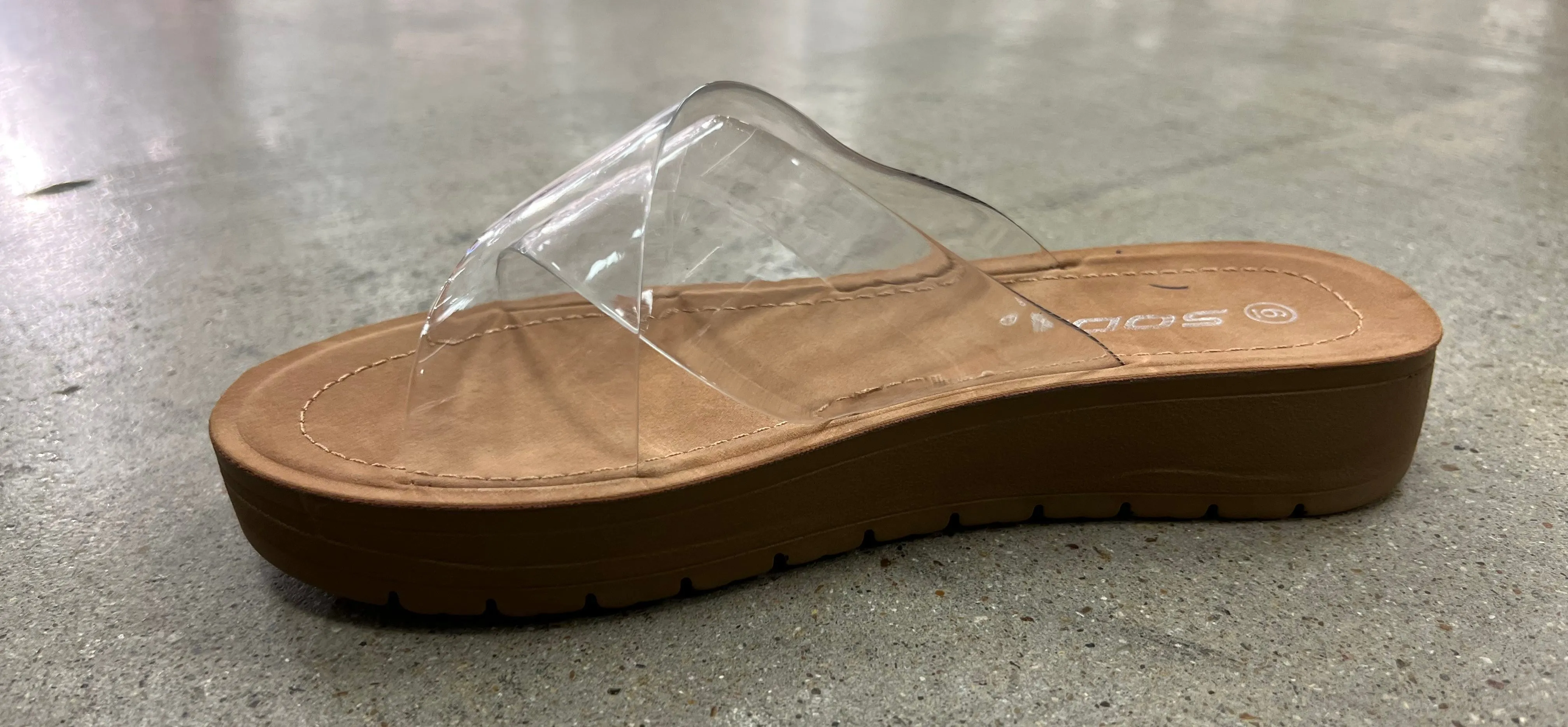 Clear Strap Sandal