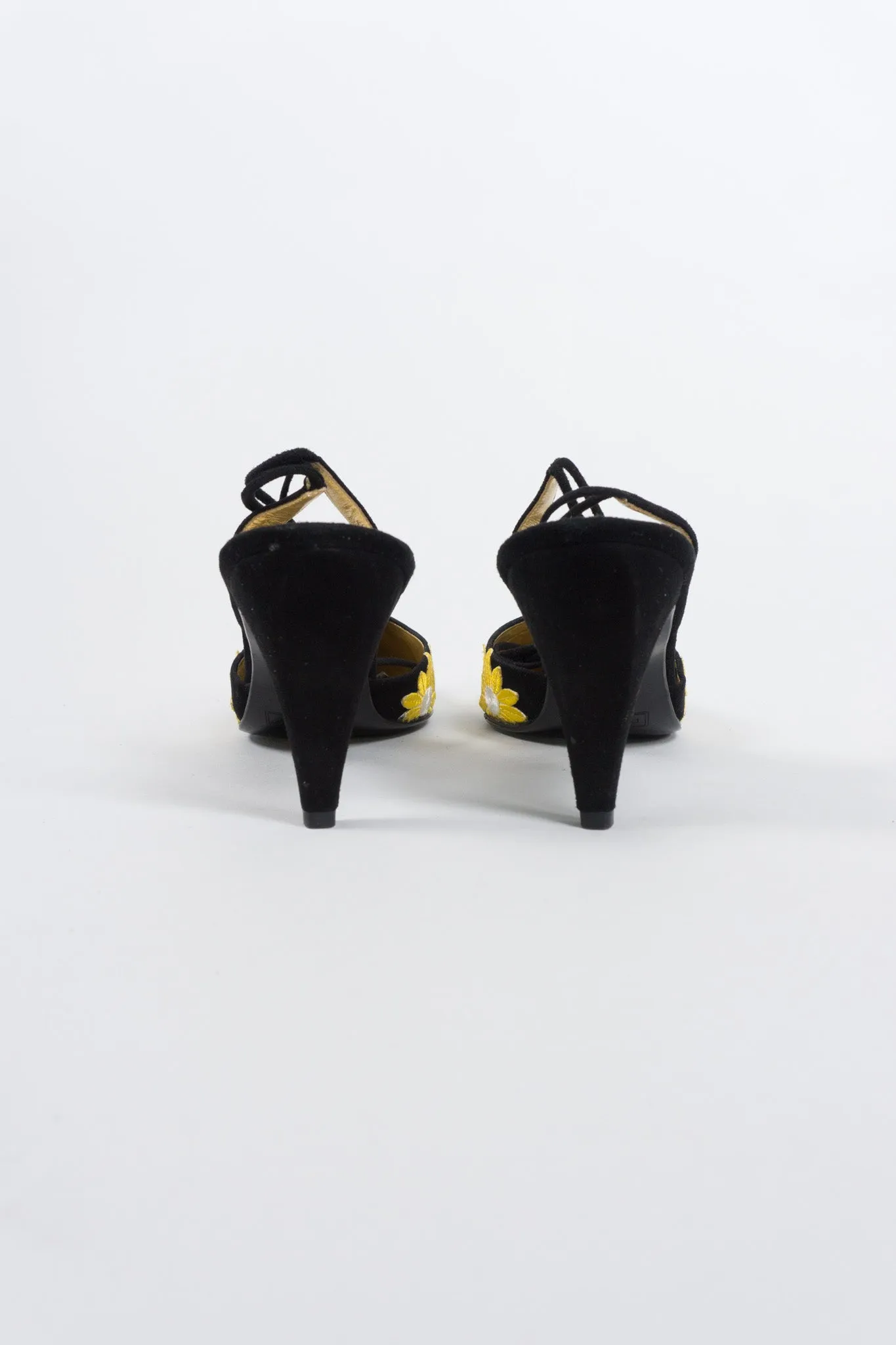 Daisy Ankle Wrap Heels