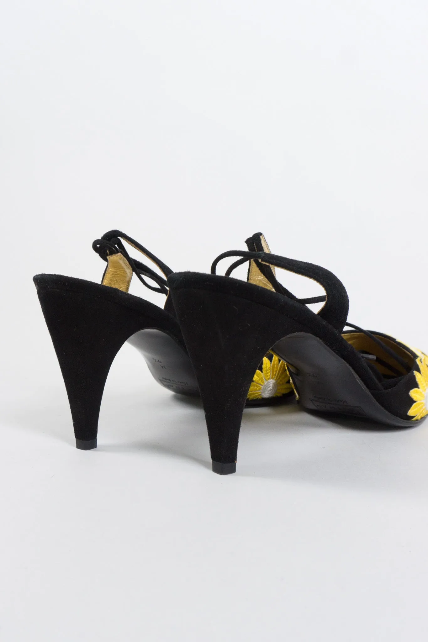 Daisy Ankle Wrap Heels