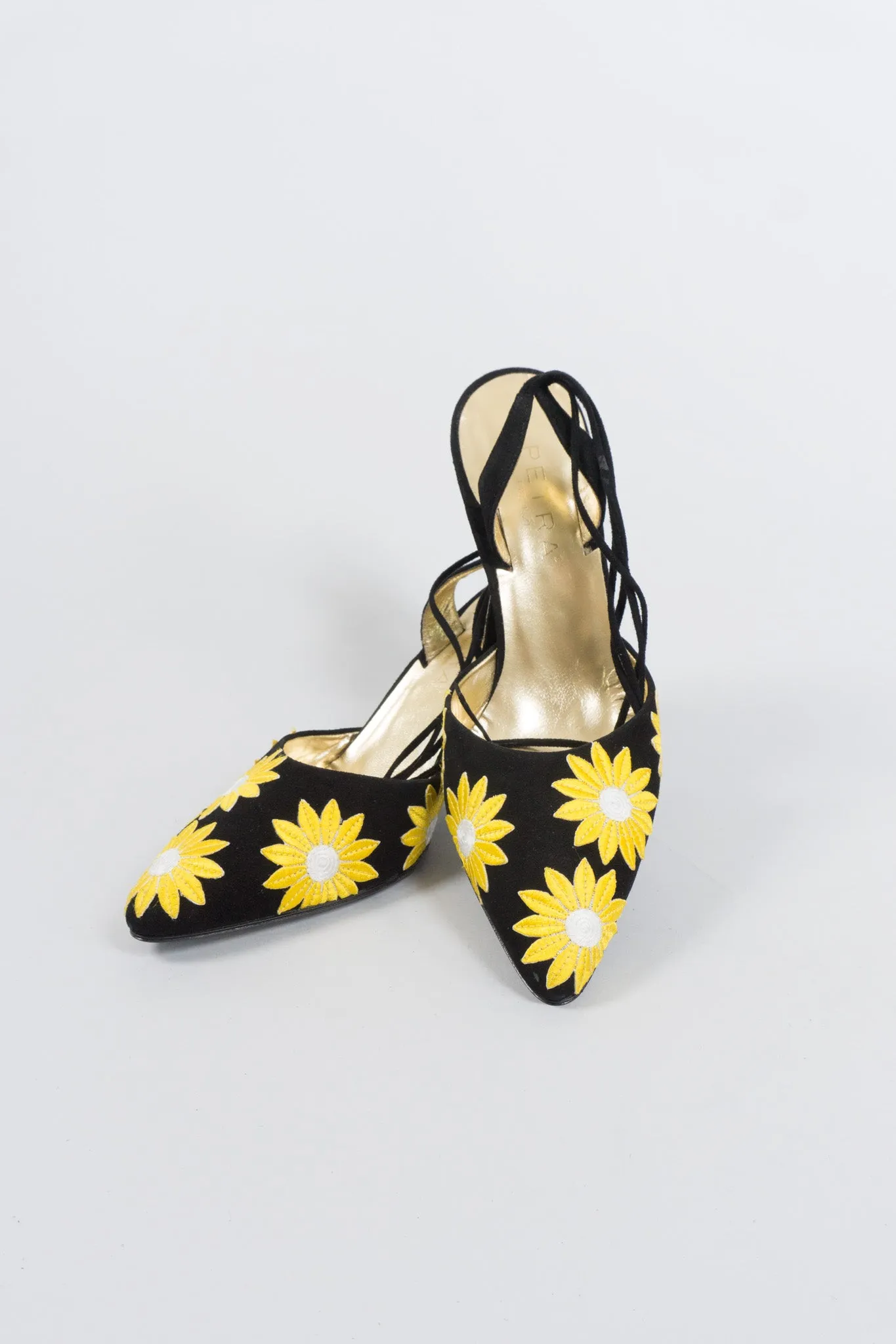Daisy Ankle Wrap Heels