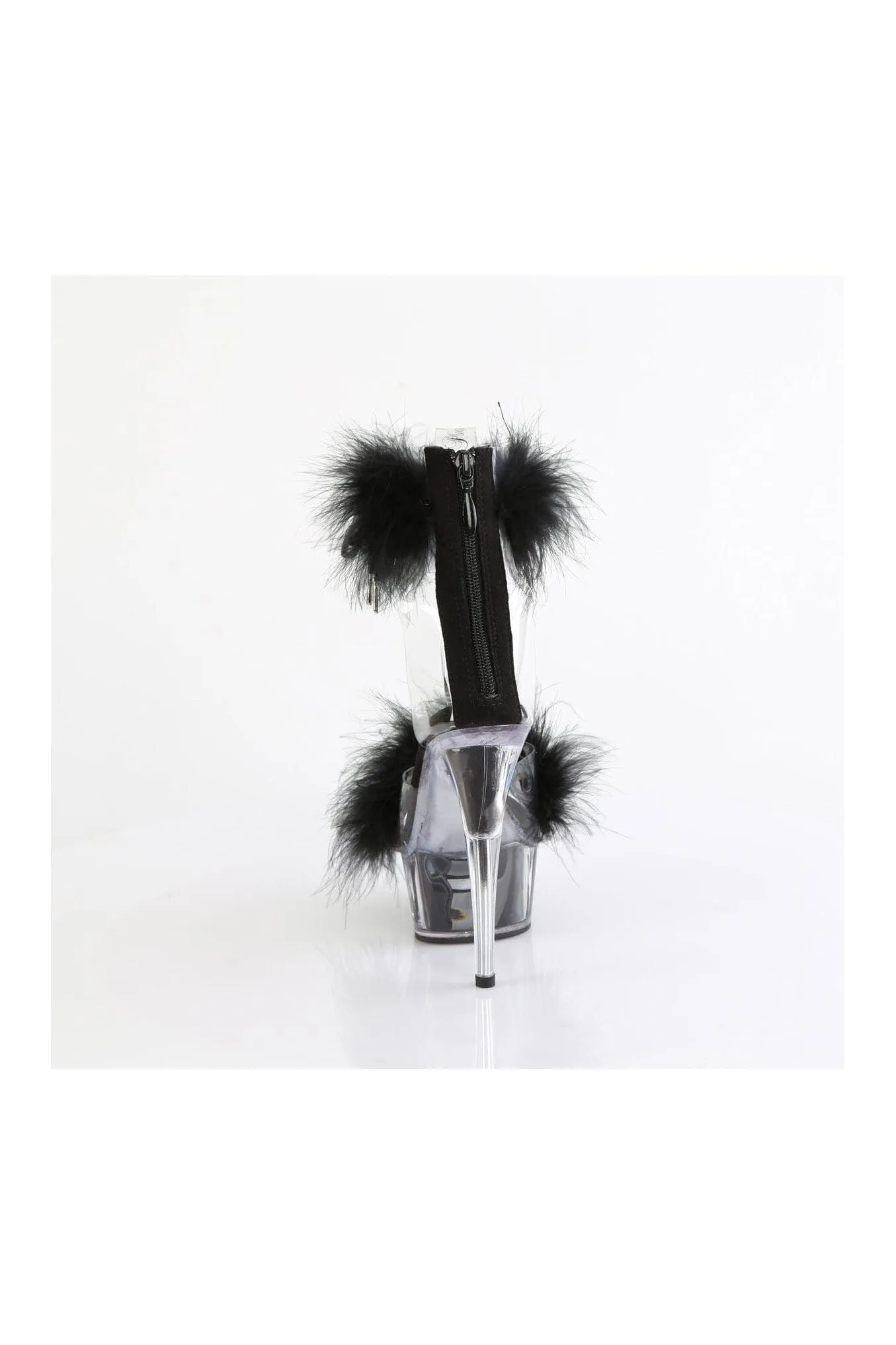 DELIGHT-624F Clear Vinyl Sandal