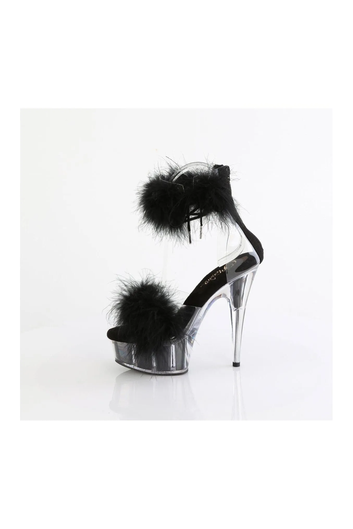 DELIGHT-624F Clear Vinyl Sandal