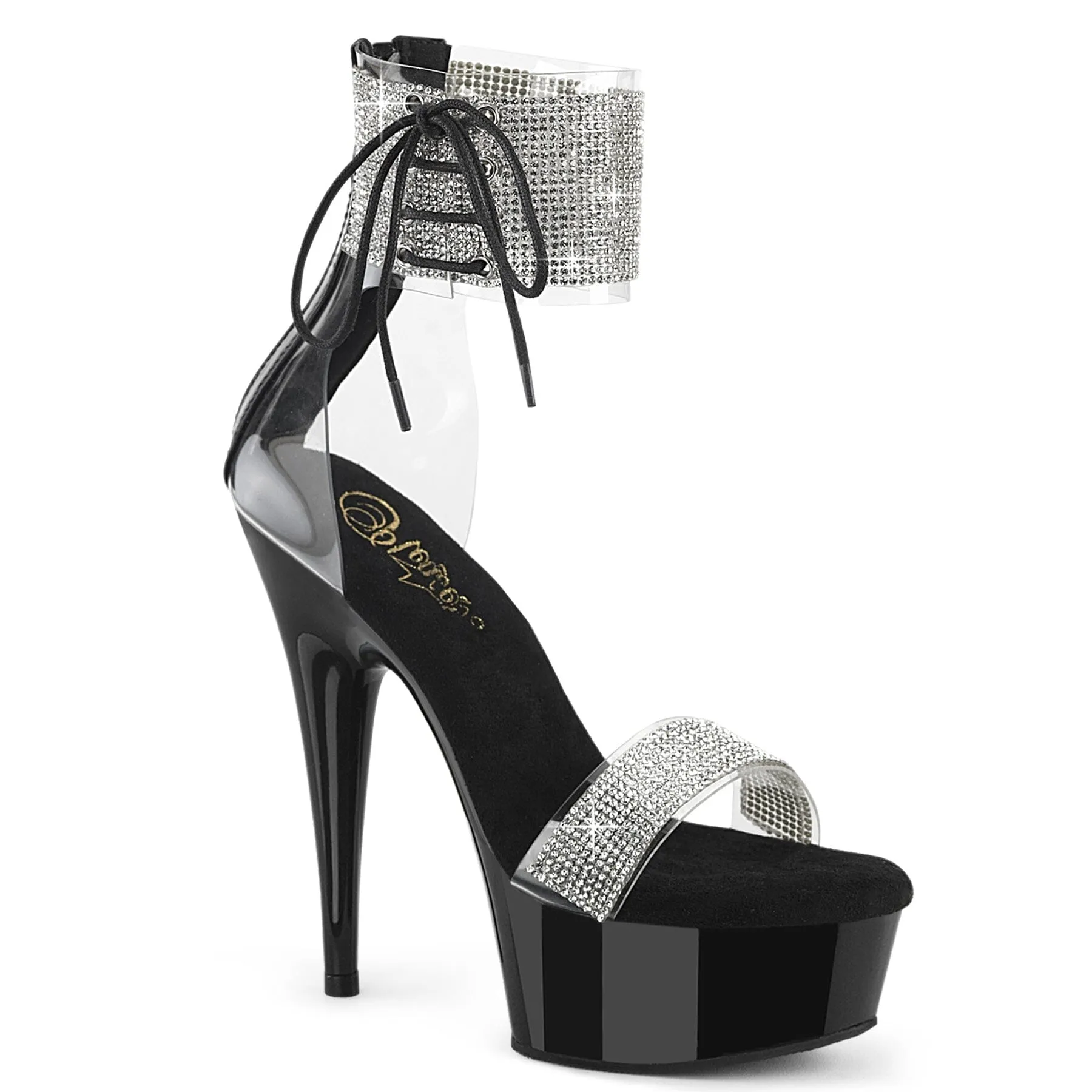 DELIGHT-627RS Clear Vinyl Sandal