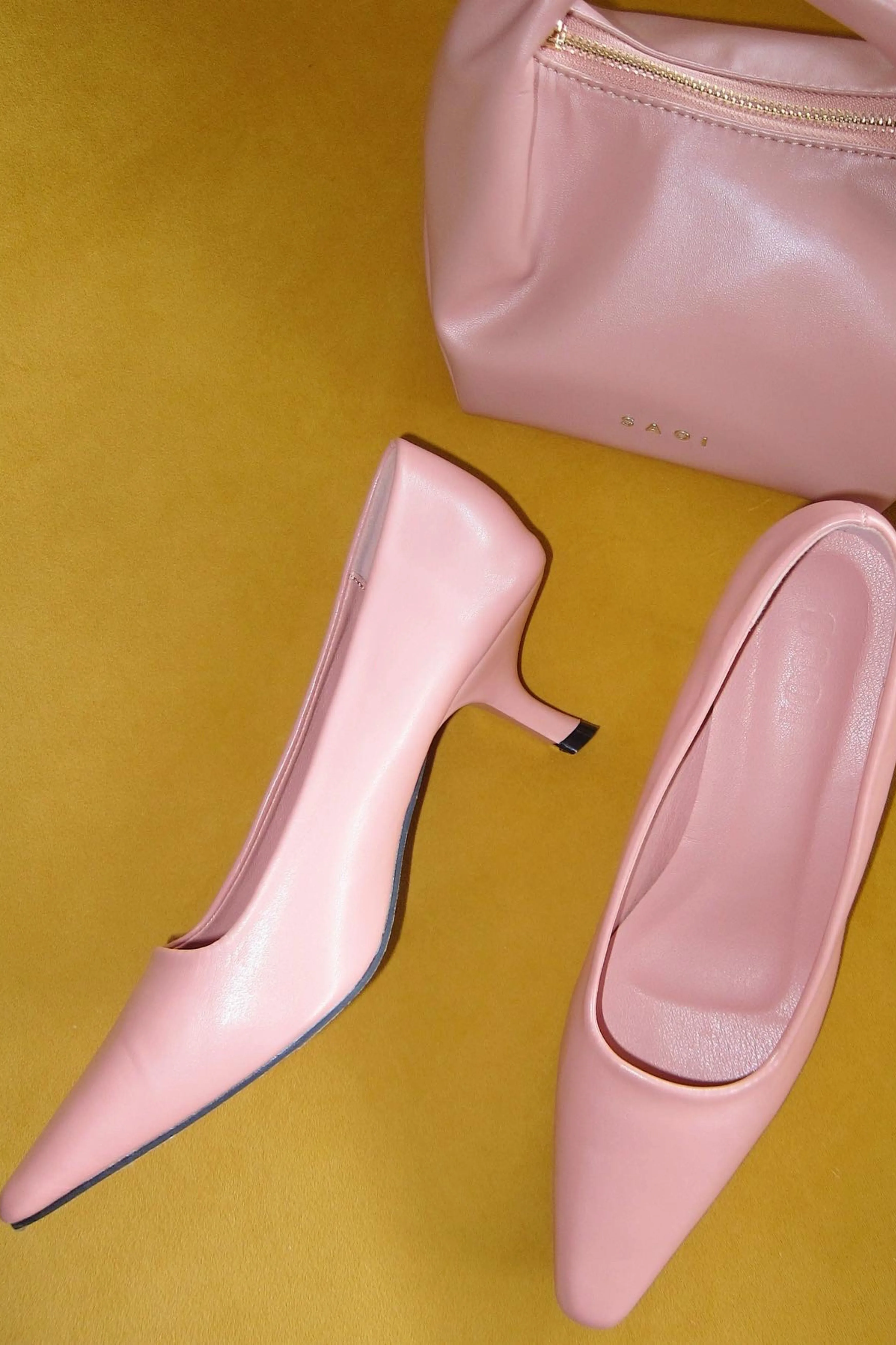 Diana Heels in Blush Pink