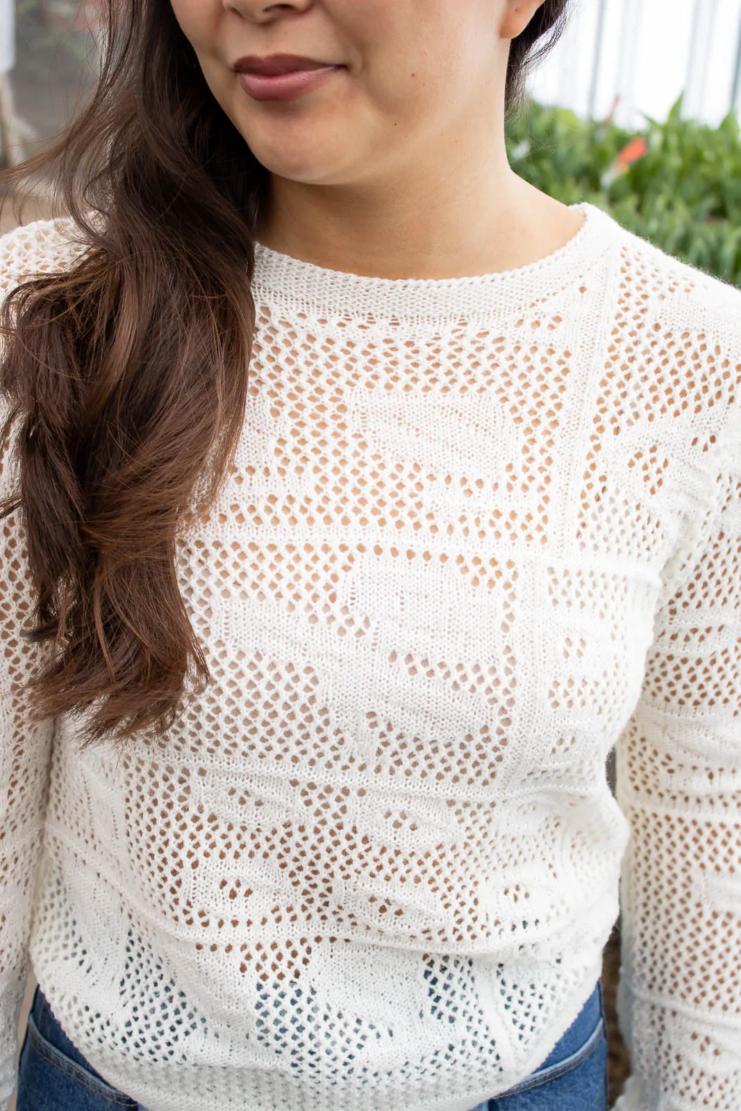 Eilis Open Knit Sweater
