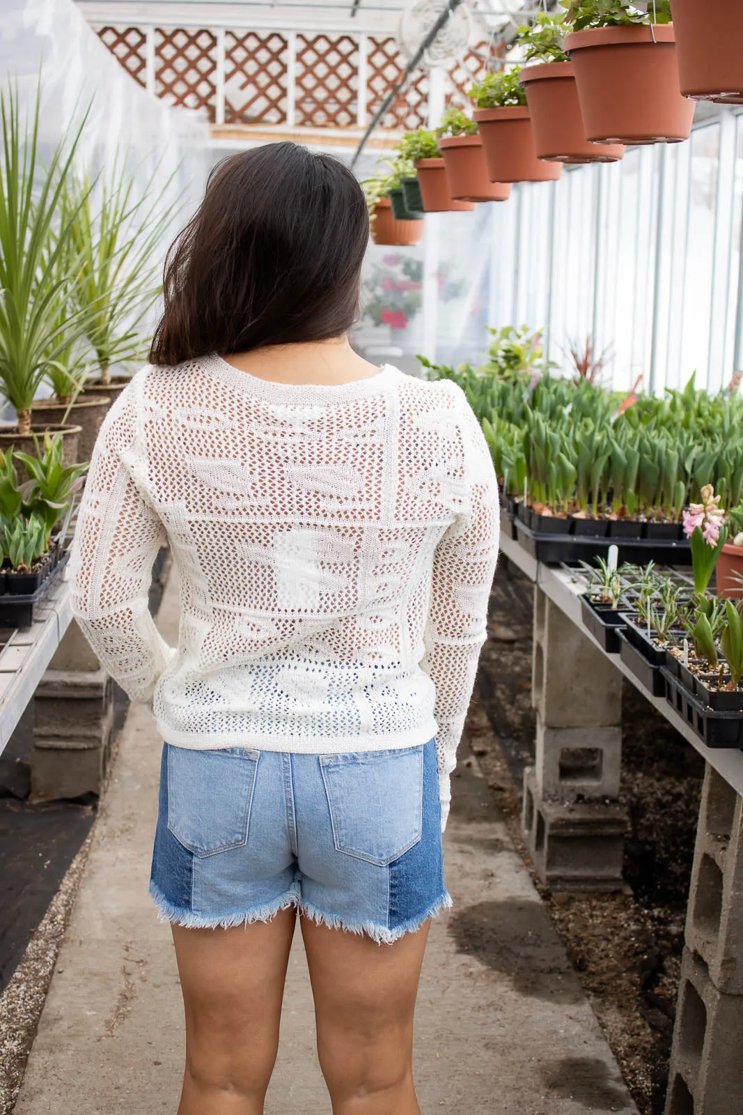 Eilis Open Knit Sweater