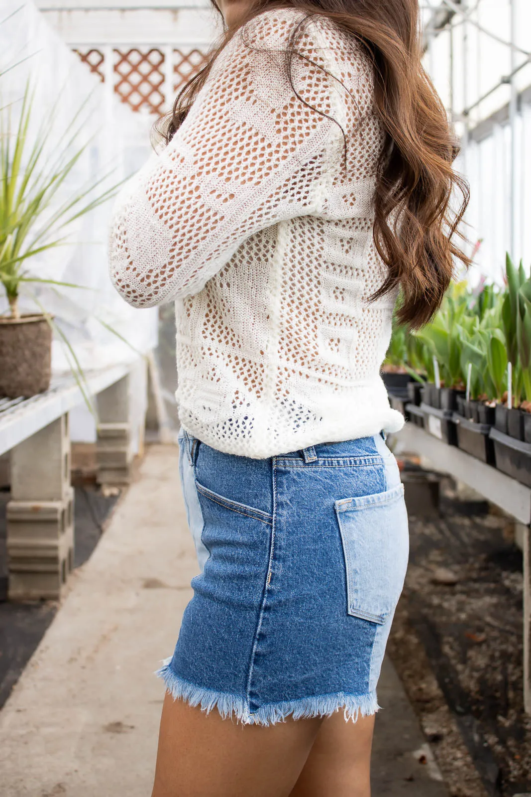 Eilis Open Knit Sweater
