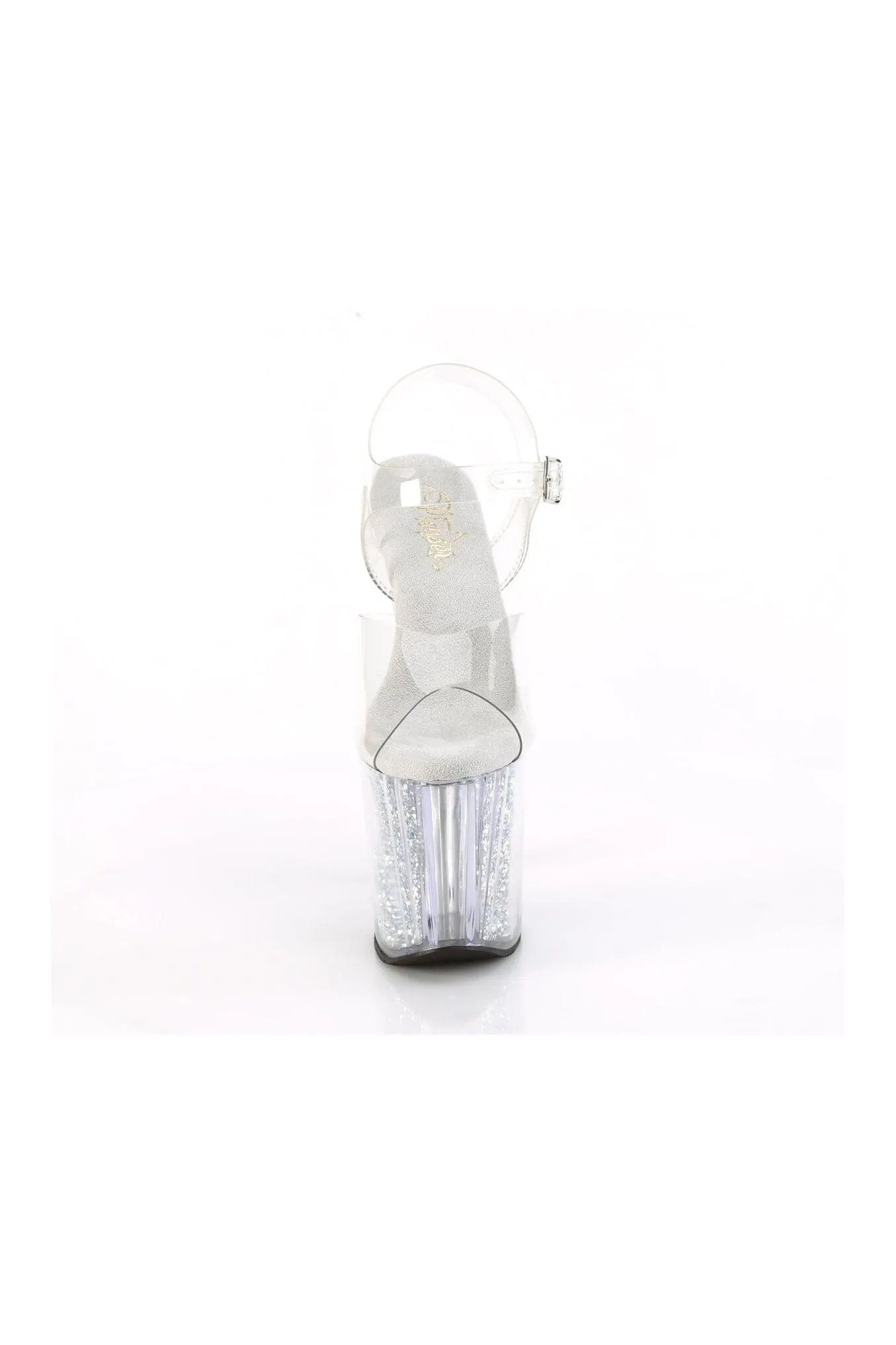 ENCHANT-708RSI Clear Vinyl Sandal