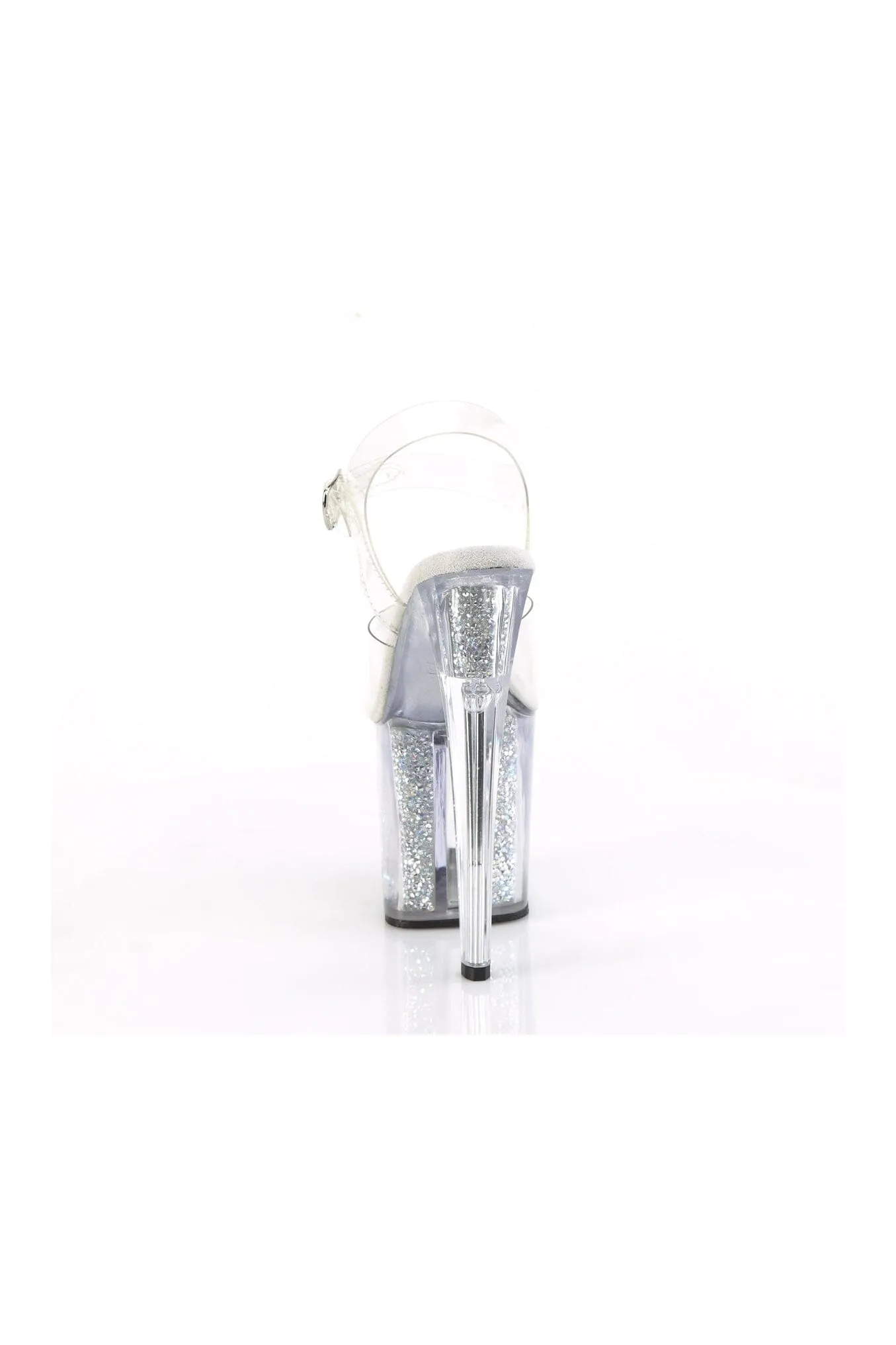ENCHANT-708RSI Clear Vinyl Sandal