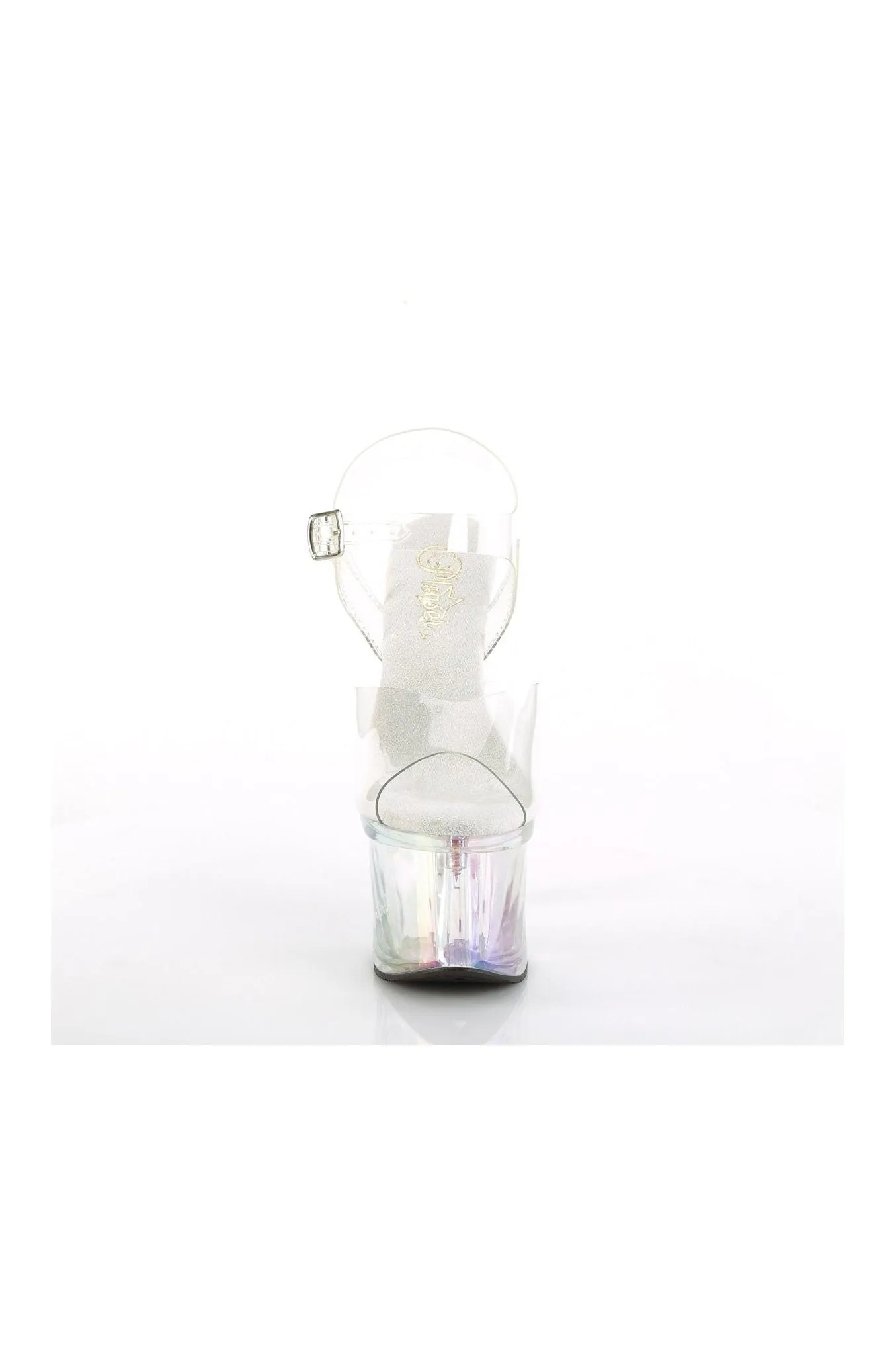 ESTEEM-708RBP Sandal | Clear Vinyl