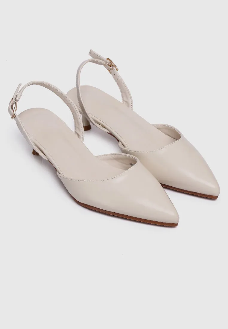 Estelle Heels (Almond)