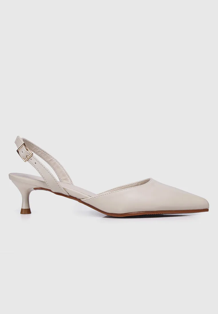 Estelle Heels (Almond)