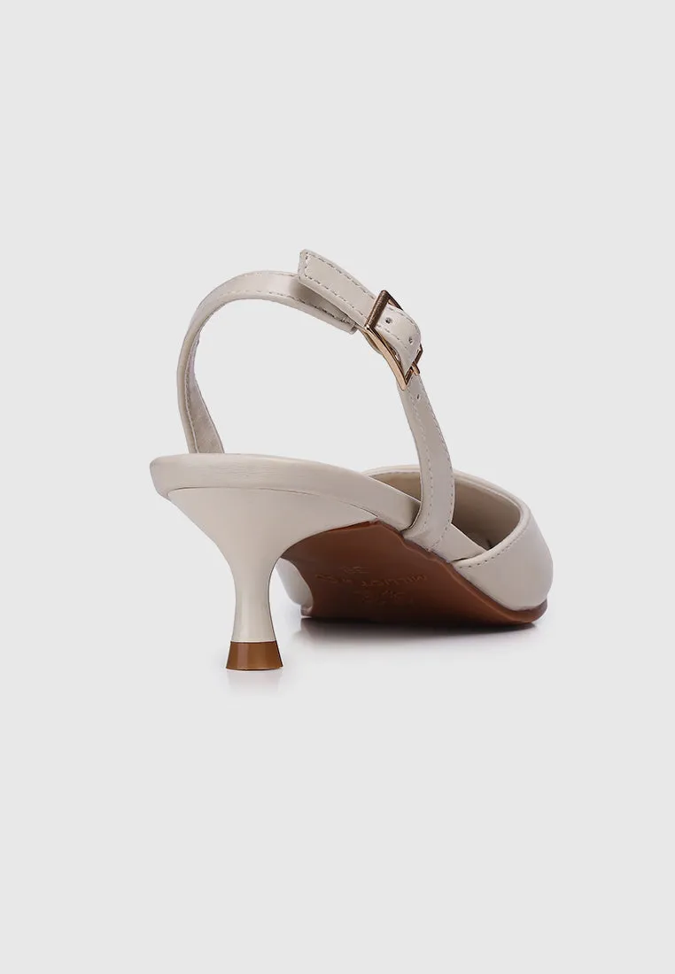 Estelle Heels (Almond)