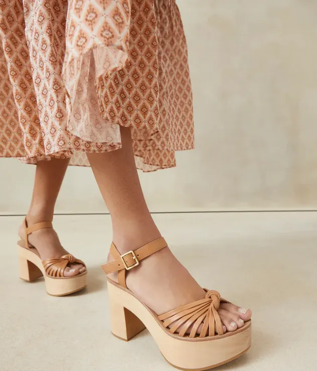 Eveleigh Knotted Clog Sandal