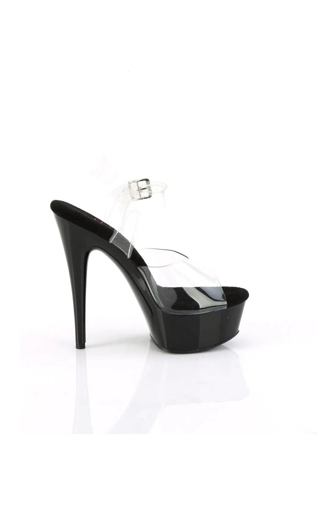 EXCITE-608 Clear Vinyl Sandal