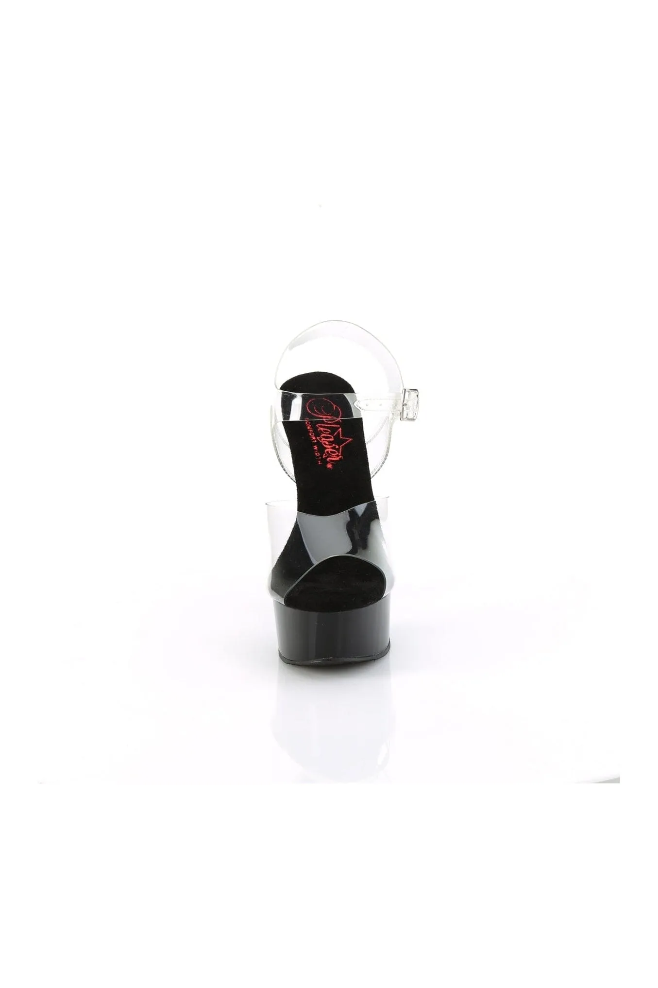 EXCITE-608 Clear Vinyl Sandal