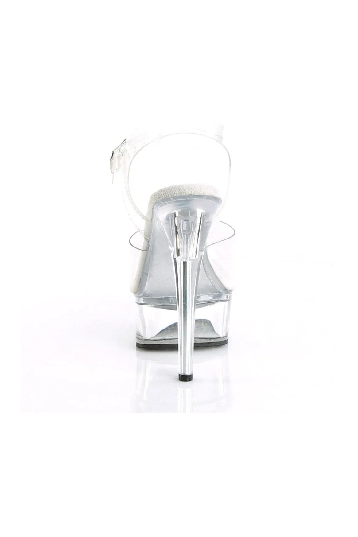 EXCITE-608 Sandal | Clear Vinyl