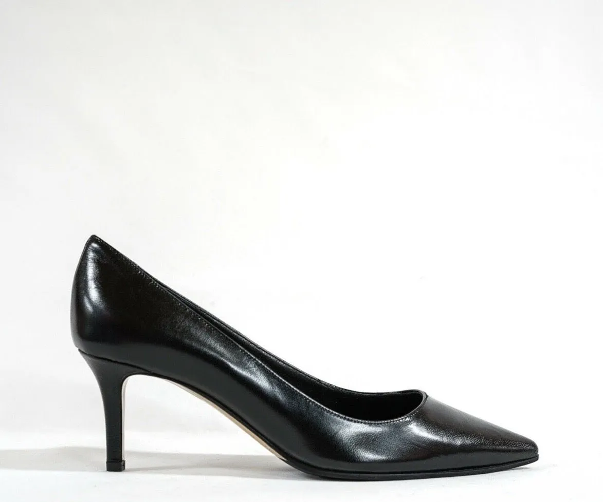 Fabio Rusconi Women's Black Leather Heel Milly 40% off