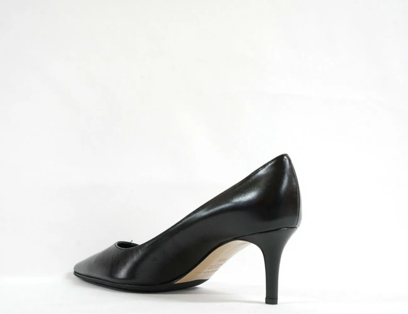 Fabio Rusconi Women's Black Leather Heel Milly 40% off