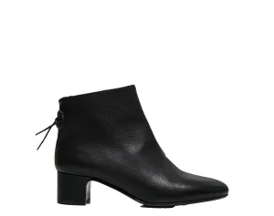 Fabio Rusconi Women’s Black Leather Lace Up Ankle Boot F5525