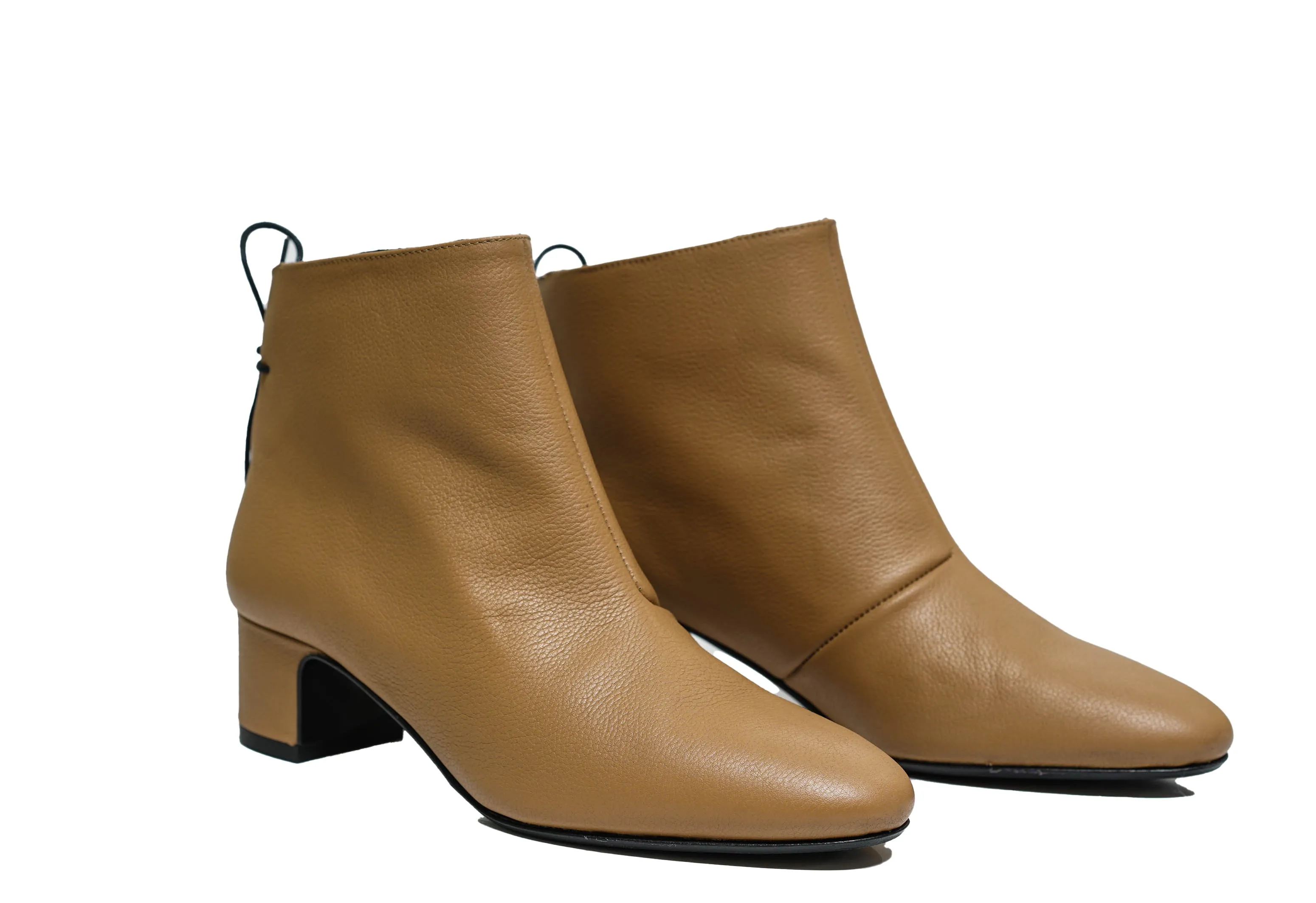 Fabio Rusconi Women’s Tan Leather Lace Up Ankle Boot F5525