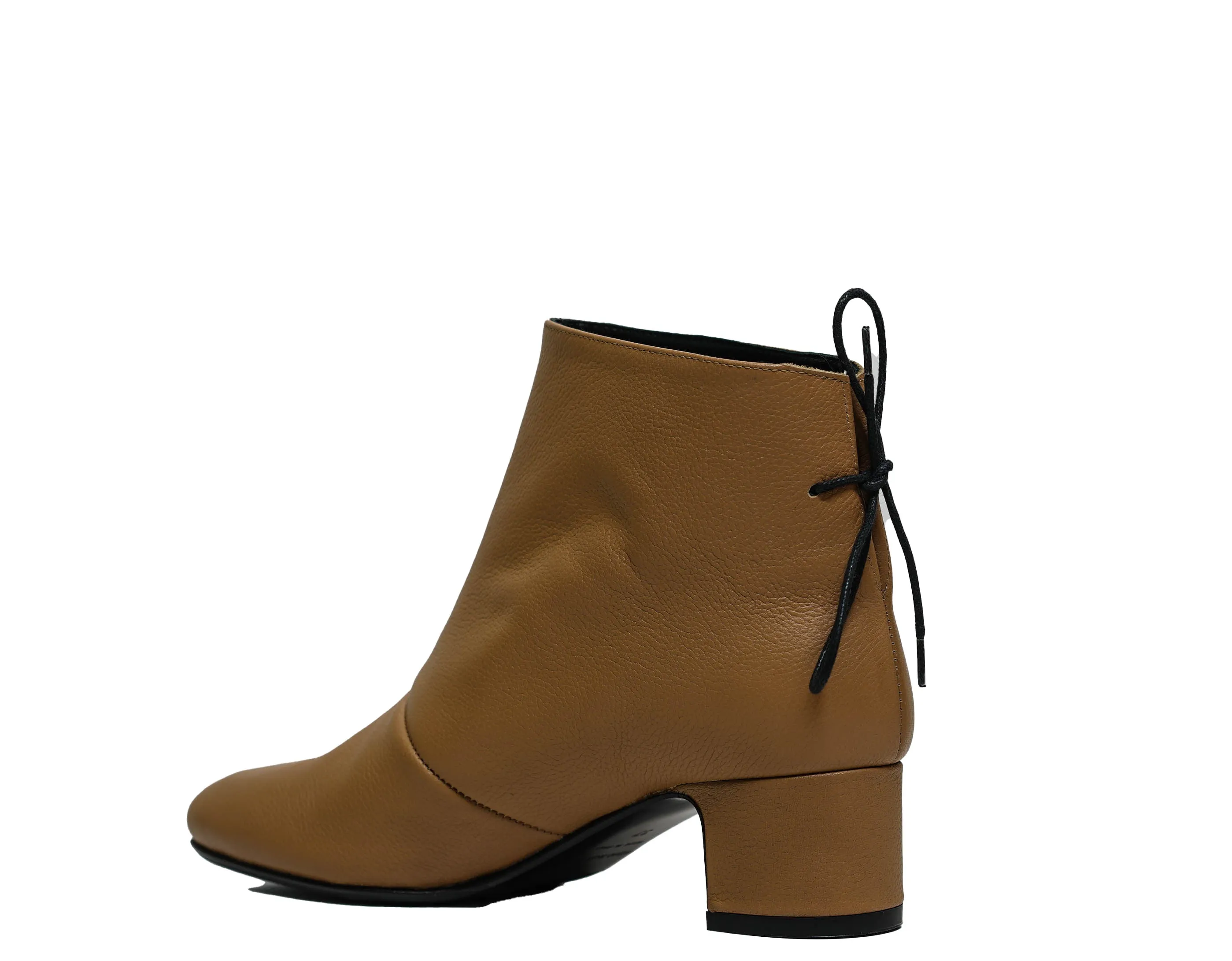 Fabio Rusconi Women’s Tan Leather Lace Up Ankle Boot F5525