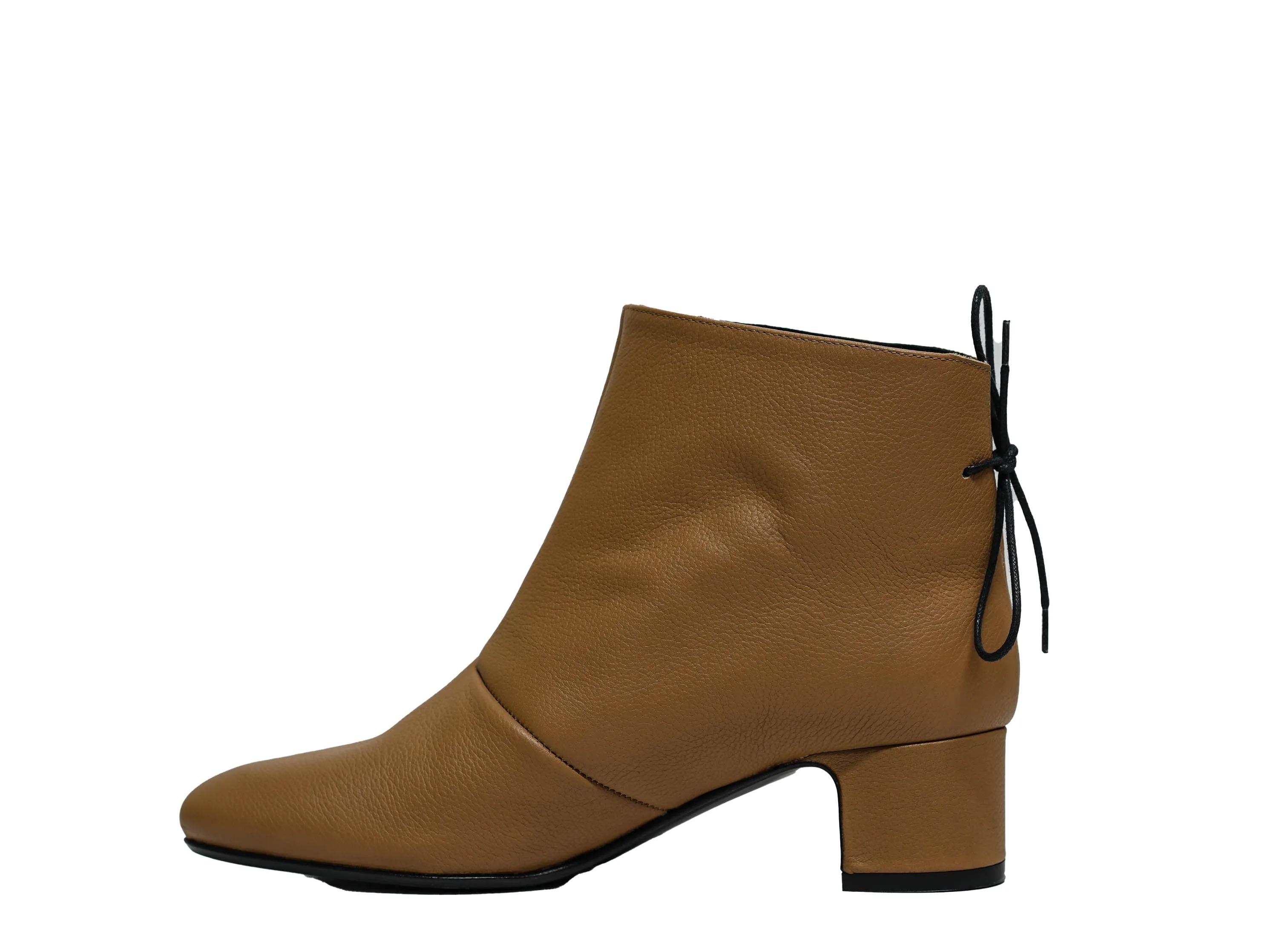 Fabio Rusconi Women’s Tan Leather Lace Up Ankle Boot F5525