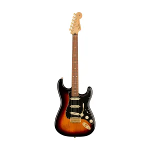 Fender FSR Player Stratocaster Electric Guitar w/Gold Hardware, Pau Ferro FB, 3-Tone Sunburst