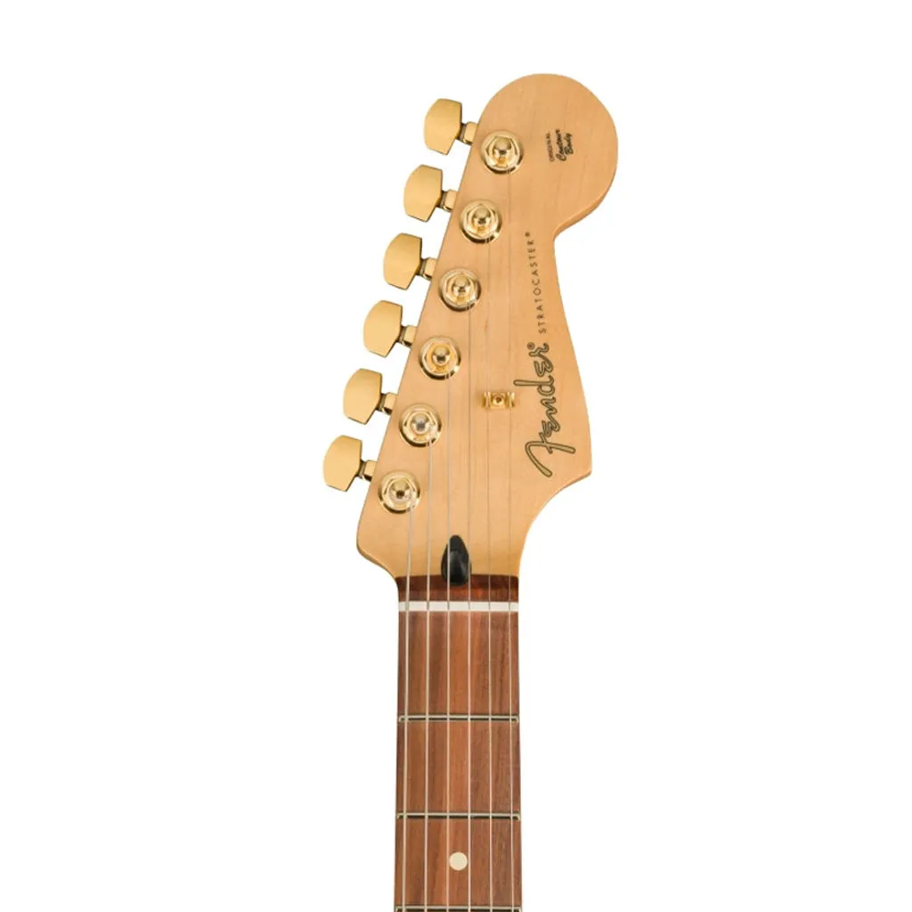 Fender FSR Player Stratocaster Electric Guitar w/Gold Hardware, Pau Ferro FB, 3-Tone Sunburst