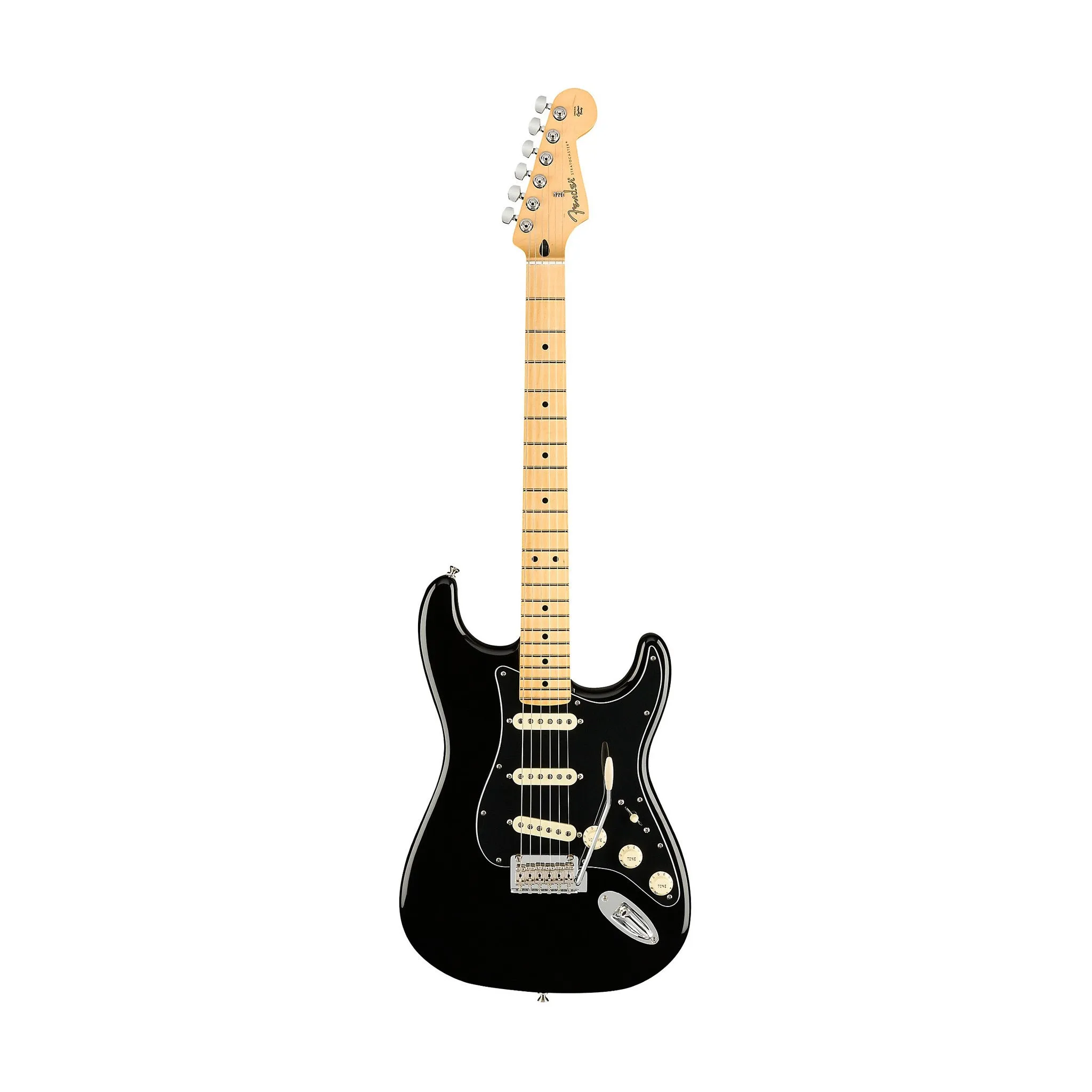 Fender Limited Edition Player Stratocaster Electric Guitar, Maple FB, Black