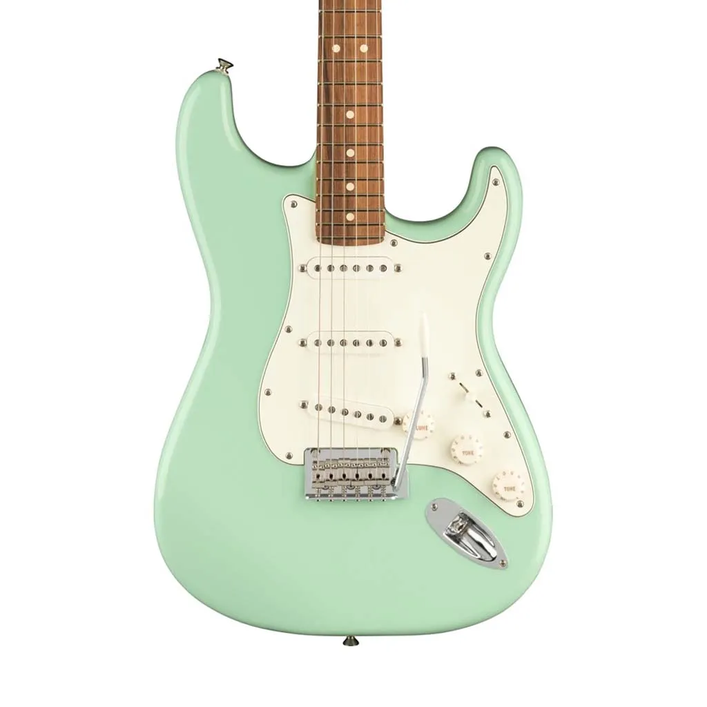 Fender Ltd Ed Player Stratocaster Electric Guitar, Pau Ferro FB, Surf Green