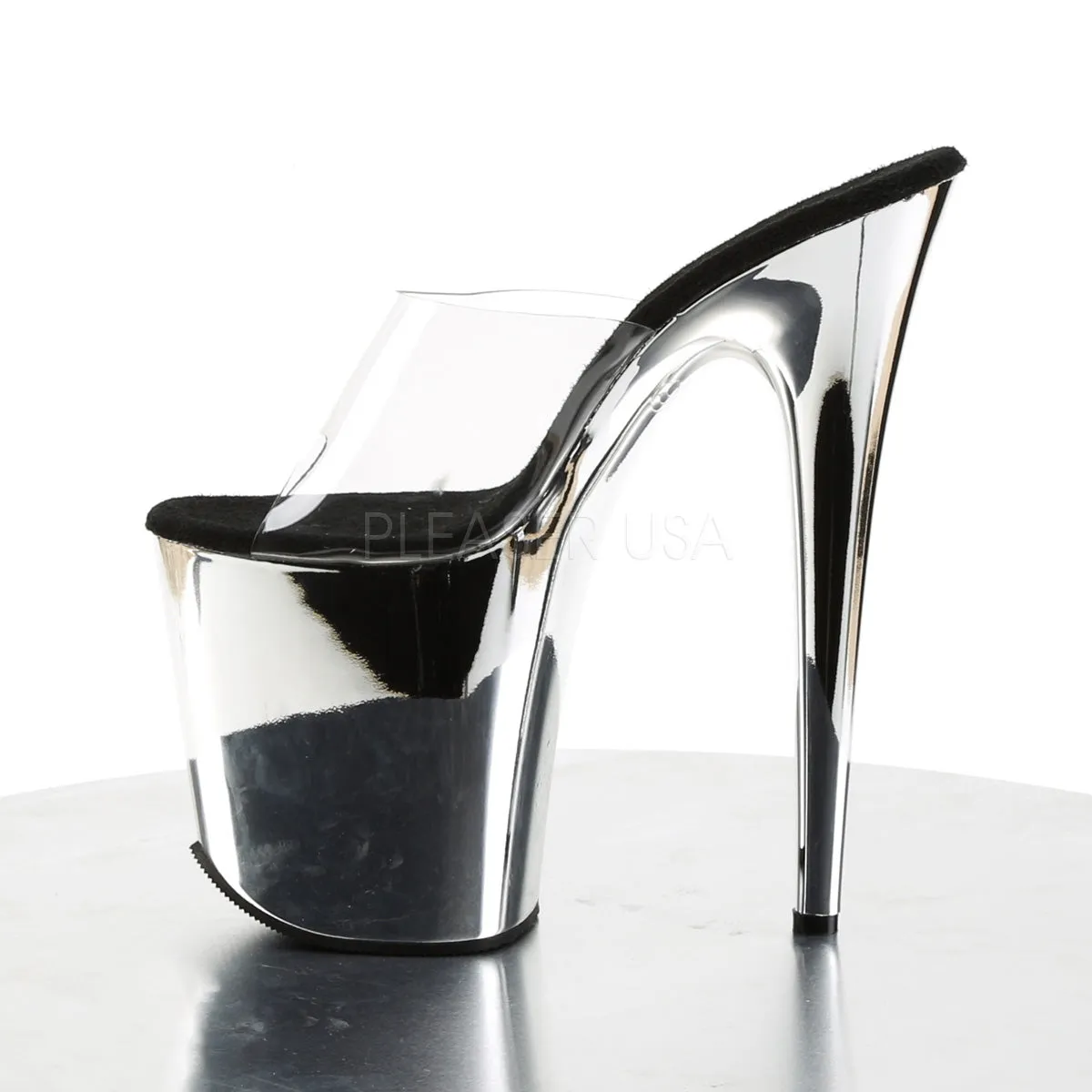 FLAMINGO-801  Clear/Silver Chrome