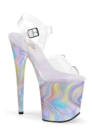 FLAMINGO-808CRF Clear Vinyl Sandal