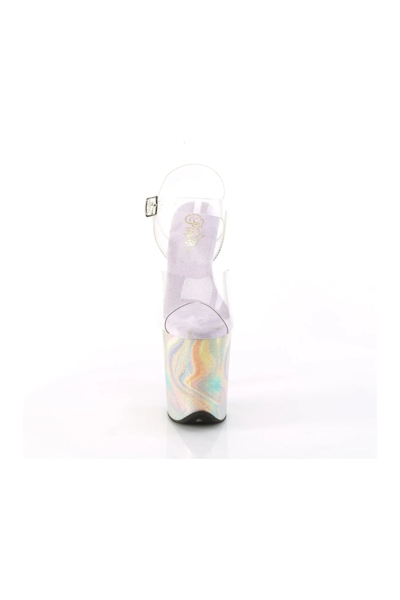 FLAMINGO-808CRF Clear Vinyl Sandal