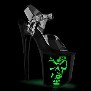FLAMINGO-808NLSK Clear Vinyl Sandal