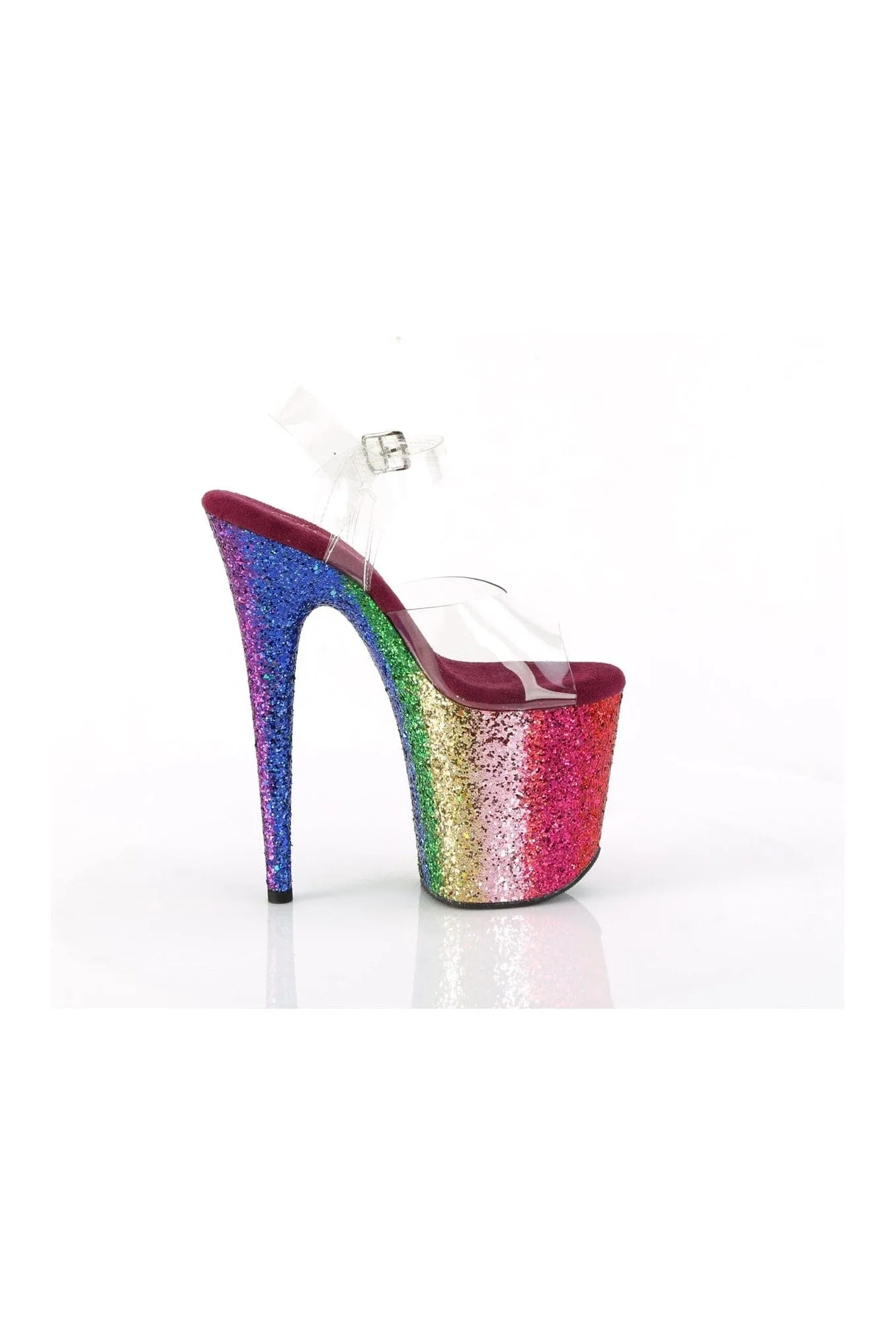 FLAMINGO-808RBG Clear Vinyl Sandal