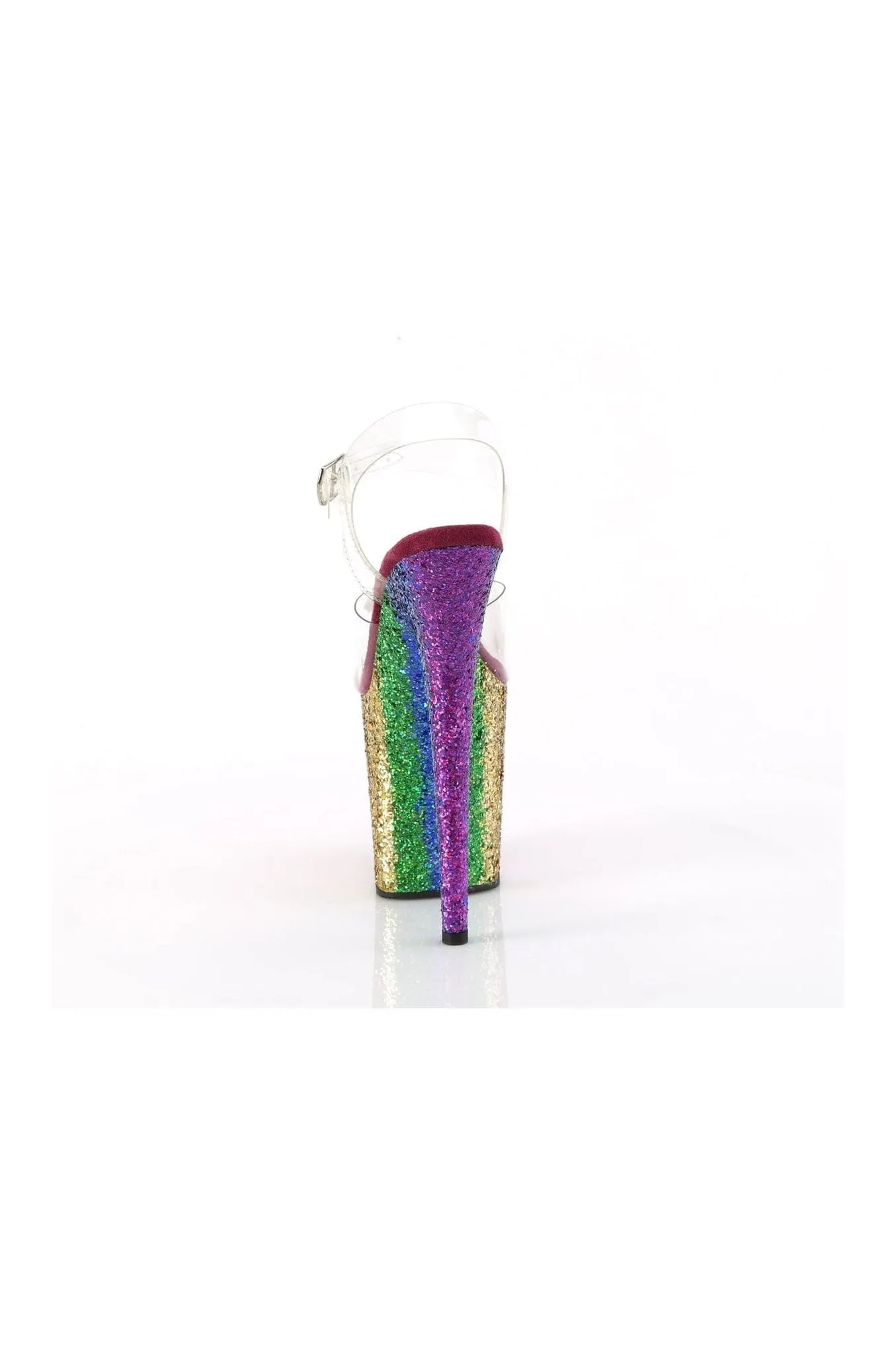 FLAMINGO-808RBG Clear Vinyl Sandal