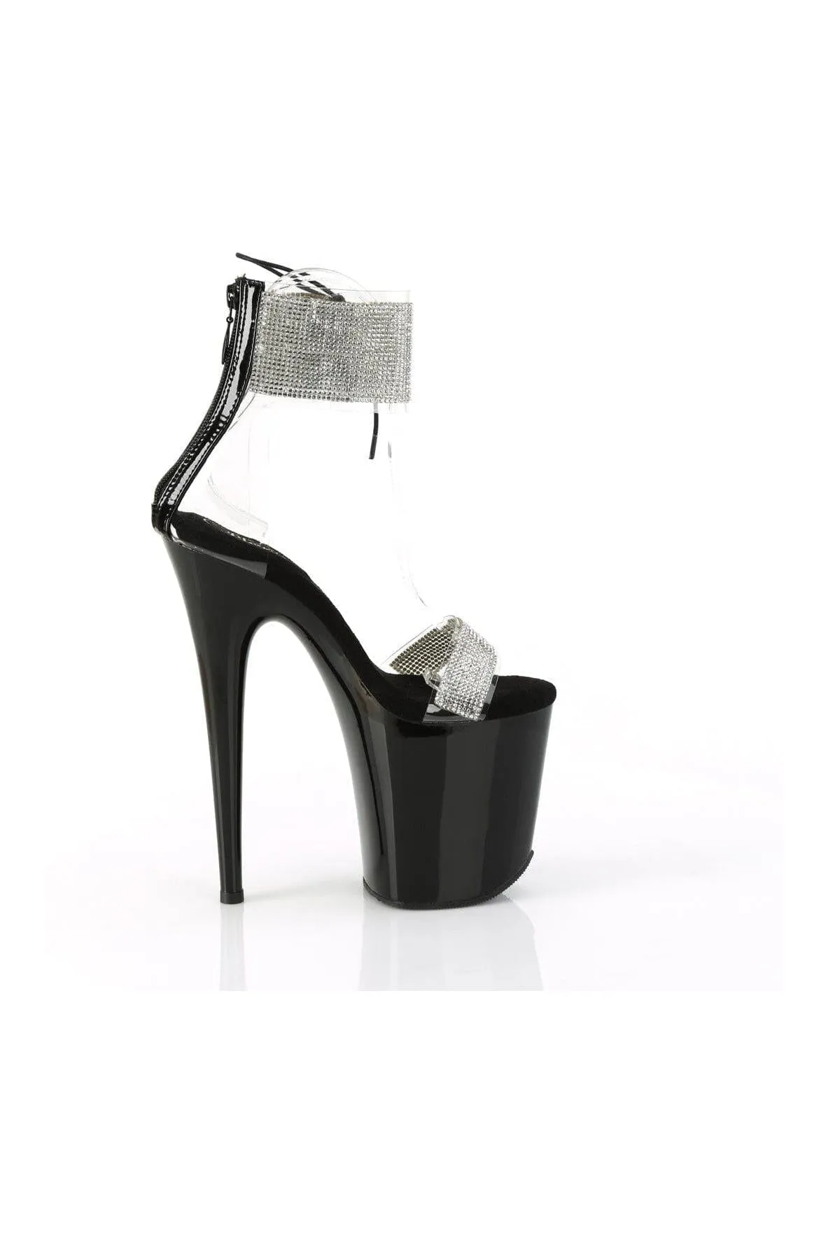 FLAMINGO-827RS Clear Vinyl Sandal