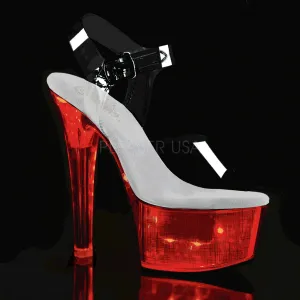 FLASHDANCE-608CH  Clear/Silver Hologram