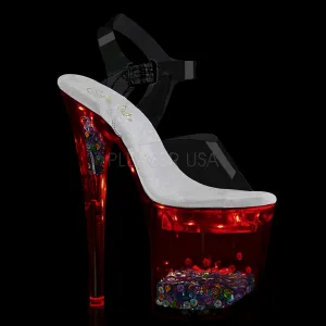 FLASHDANCE-808SQ  Clear/Clear-Sequins Inserted