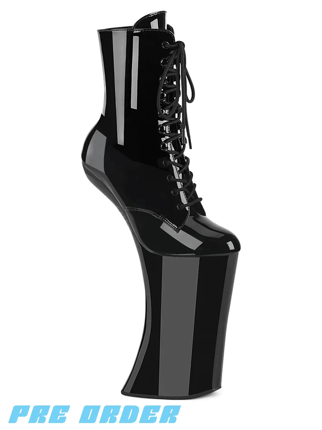 FORBIDDEN-1020 - BLACK PATENT ✰ PRE ORDER ✰