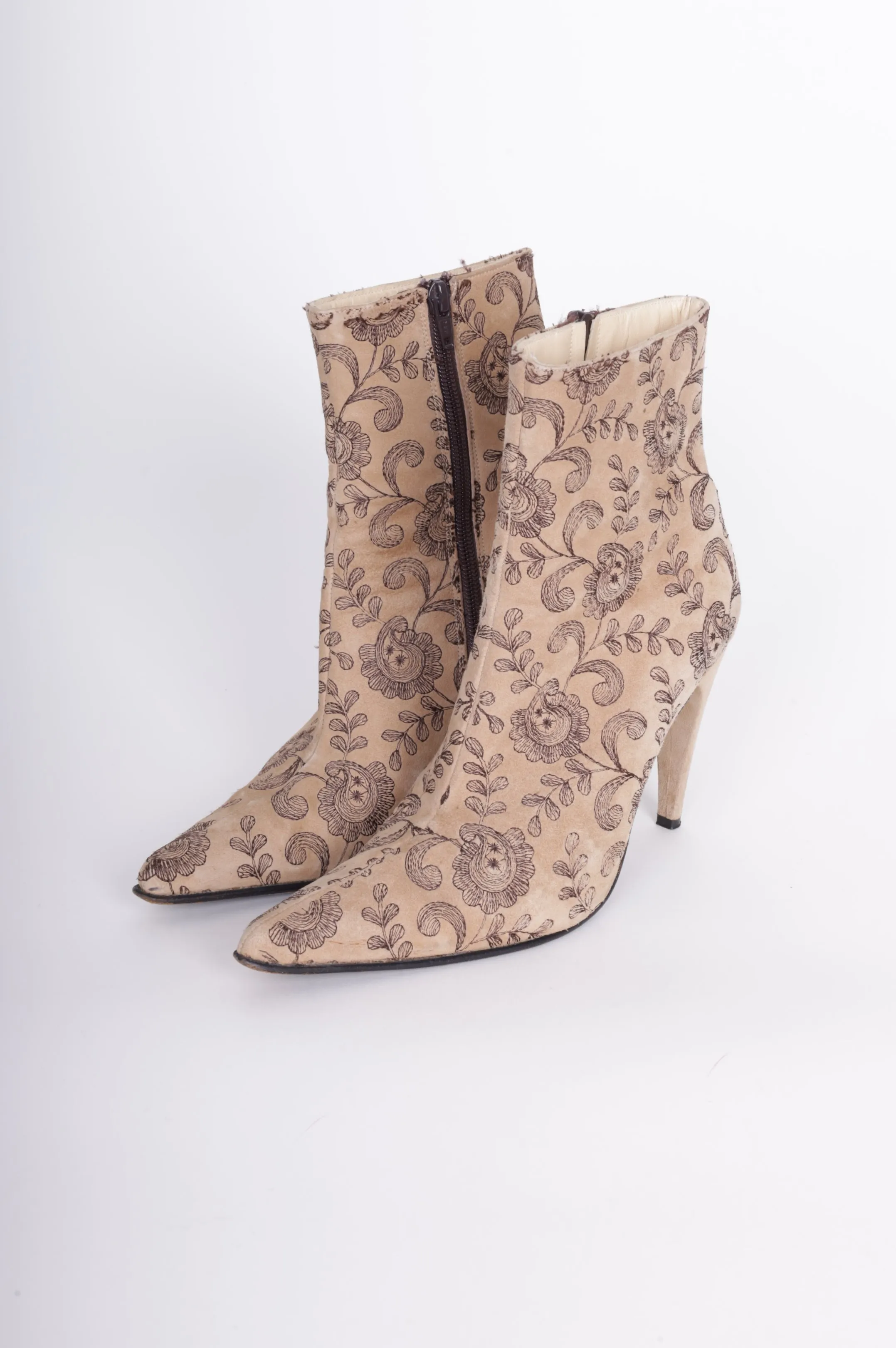 Franco Burrone Womens Brown Boots  Size EU 38