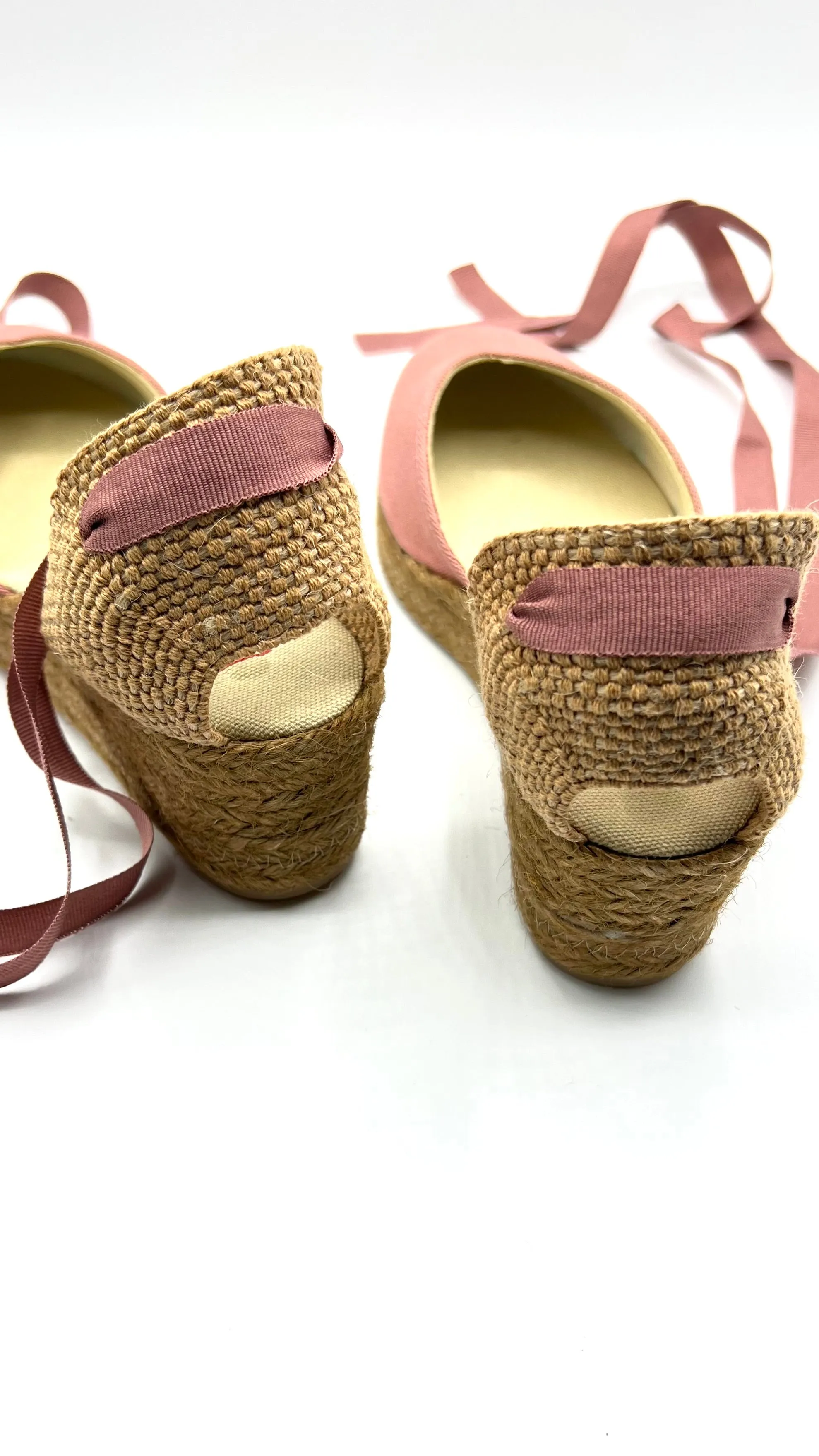 Heart shaped wedge Espadrille